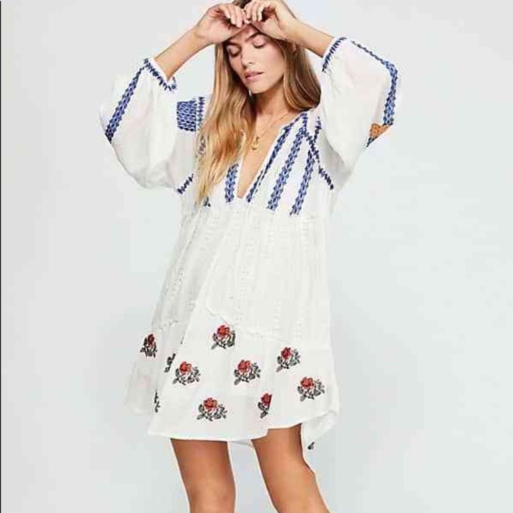 Free People Wild Horses Mini Dress